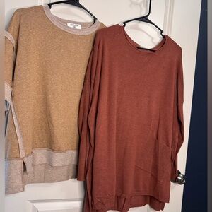 BUNDLE S/M Altar’d State + Zenana Tops